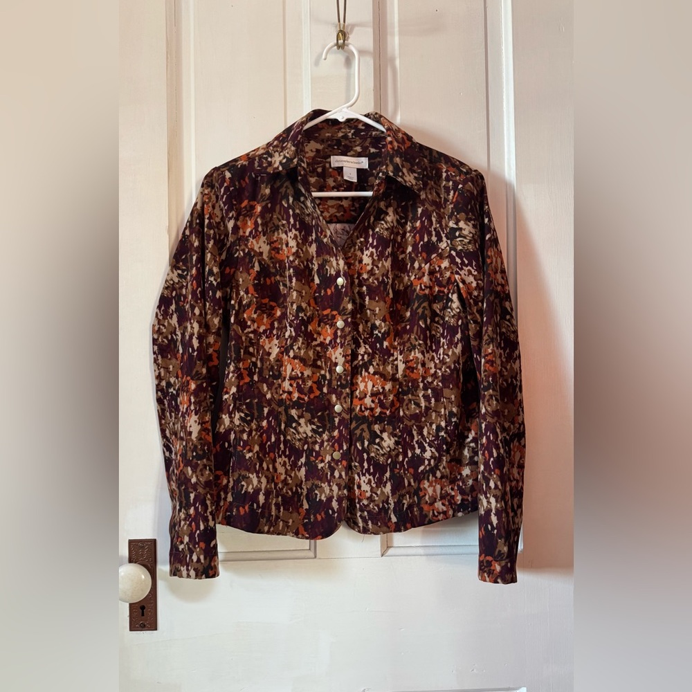 Christopher & Banks Autumn Tones Blazer